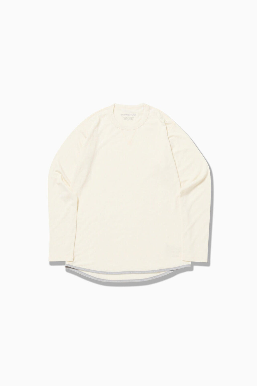 merino base LS T - off white