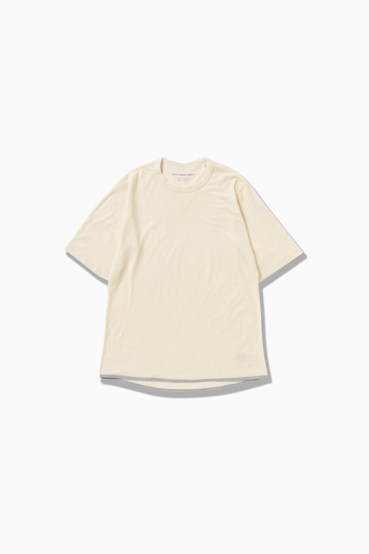 merino base SS T - off white
