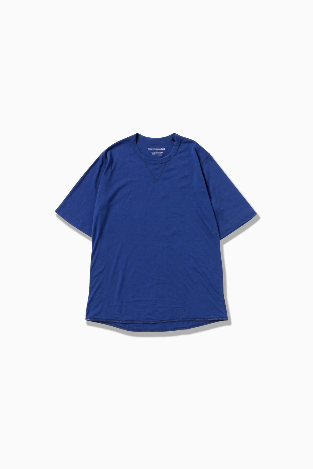 merino base SS T - blue