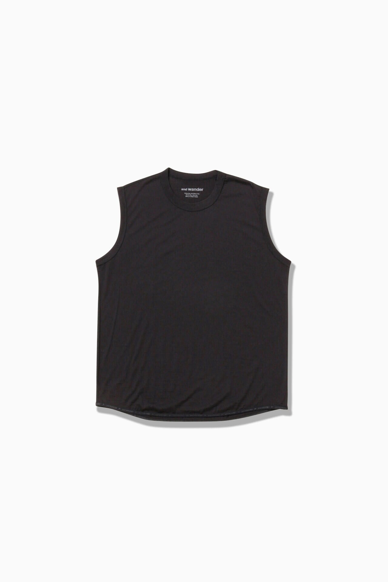 merino base tank top - black