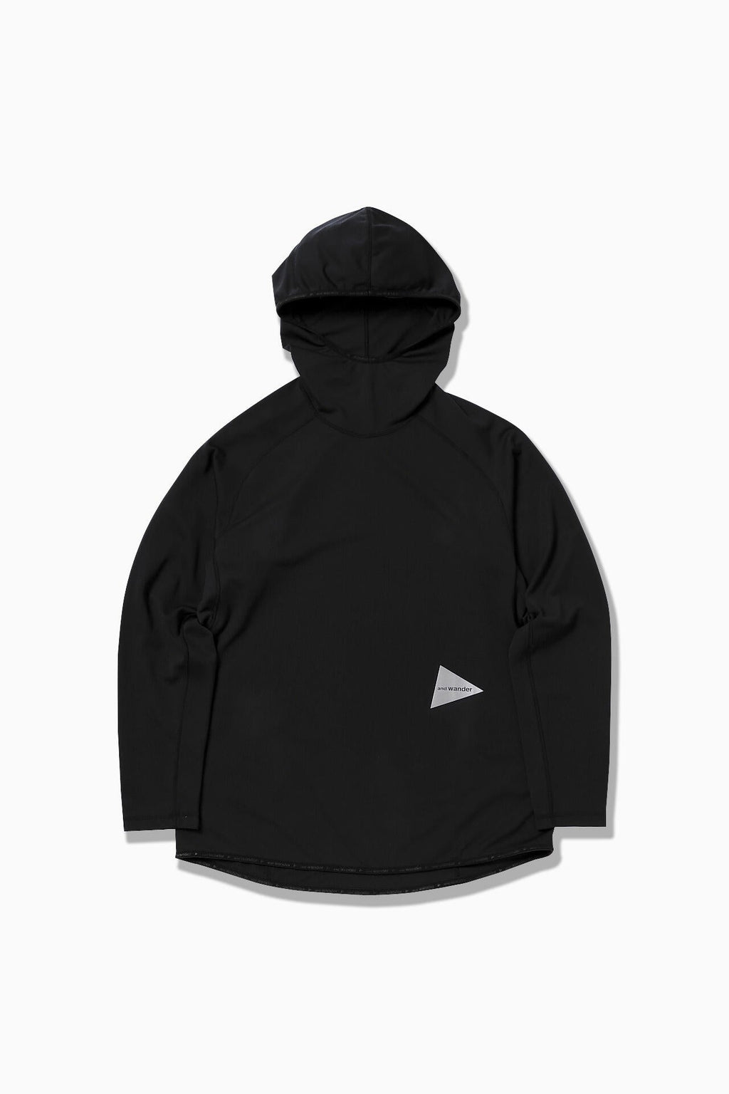 dry jersey LS hoodie - black