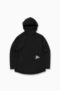 dry jersey LS hoodie - black