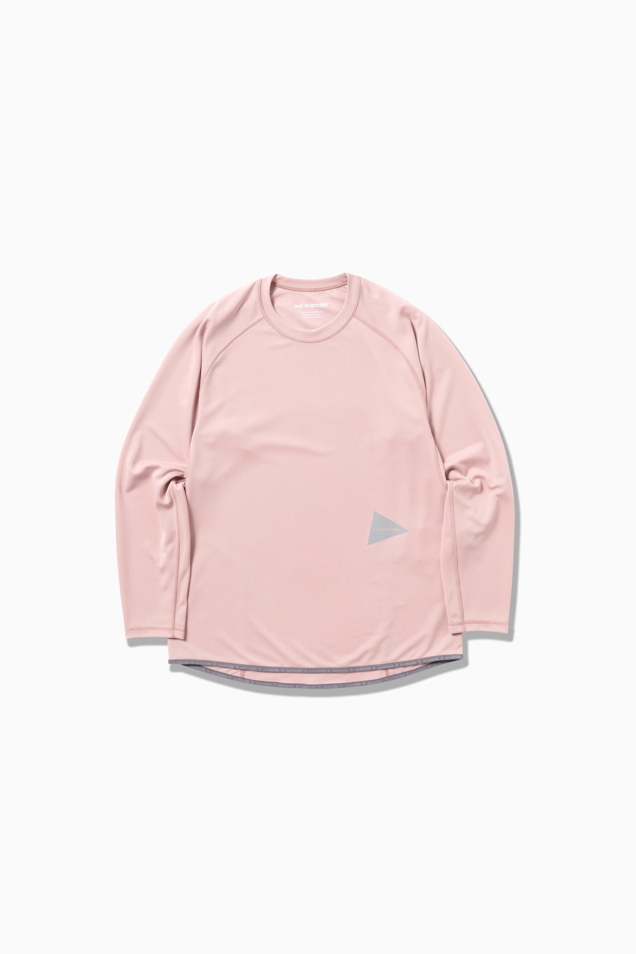 dry jersey raglan  LS T - pink