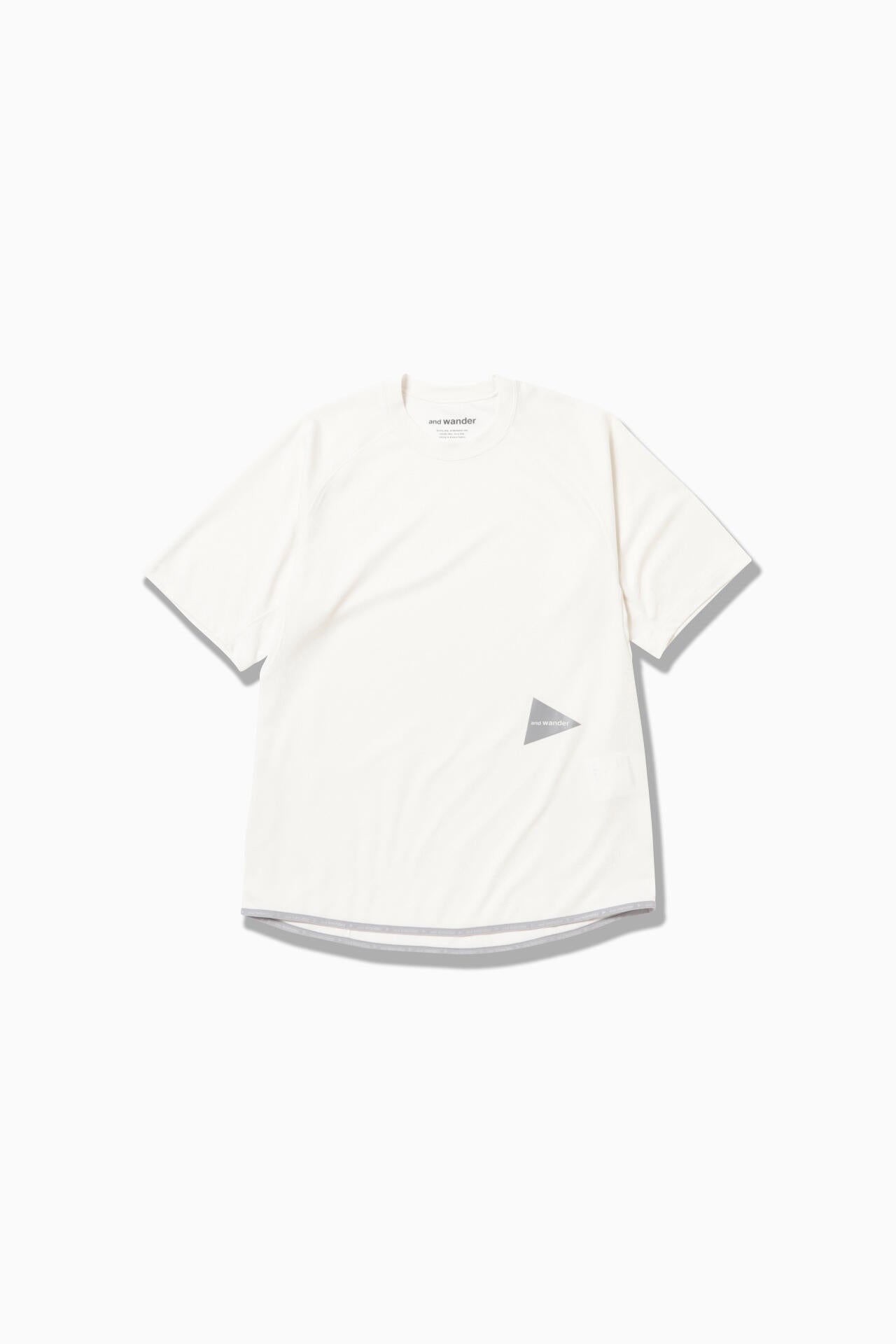 dry jersey raglan SS T - off white