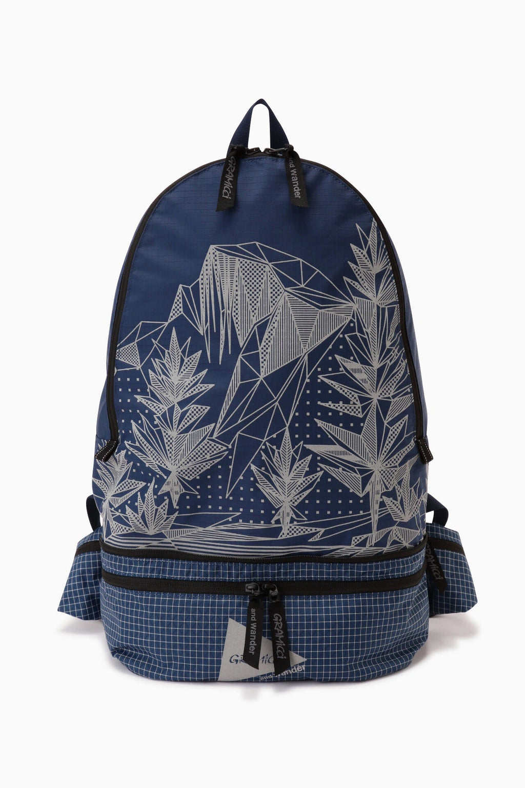 GRAMICCI × and wander 2way ripstop bag - blue