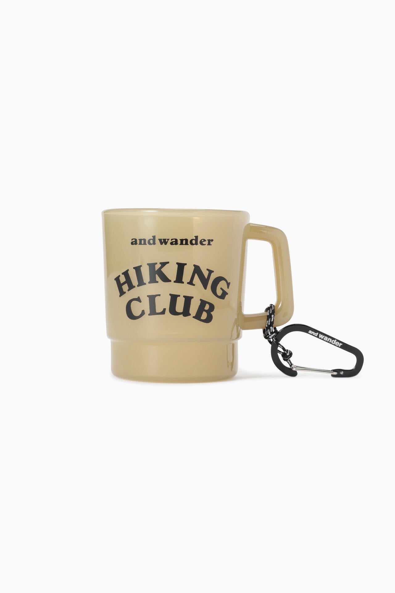 hiking club PP mug - beige