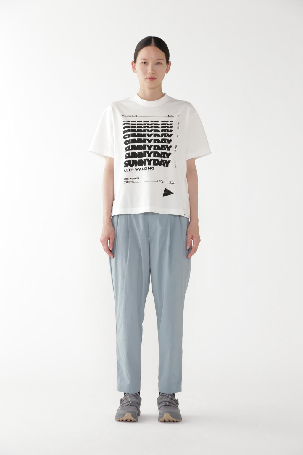 UV cut stretch pants