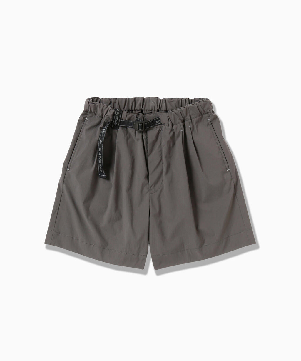 UV cut stretch short pants (M) - d.gray