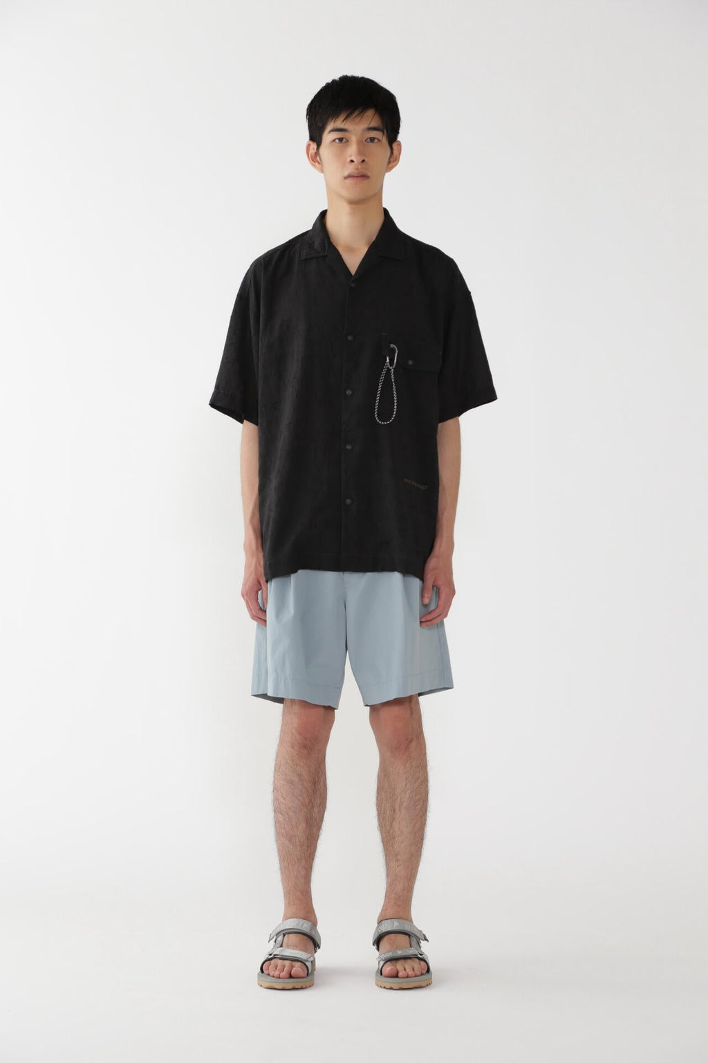 UV cut stretch short pants (M)
