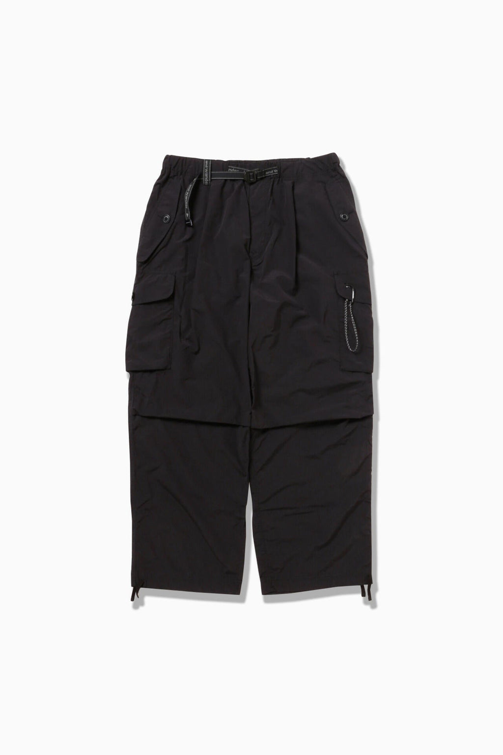 oversized cargo pants - black