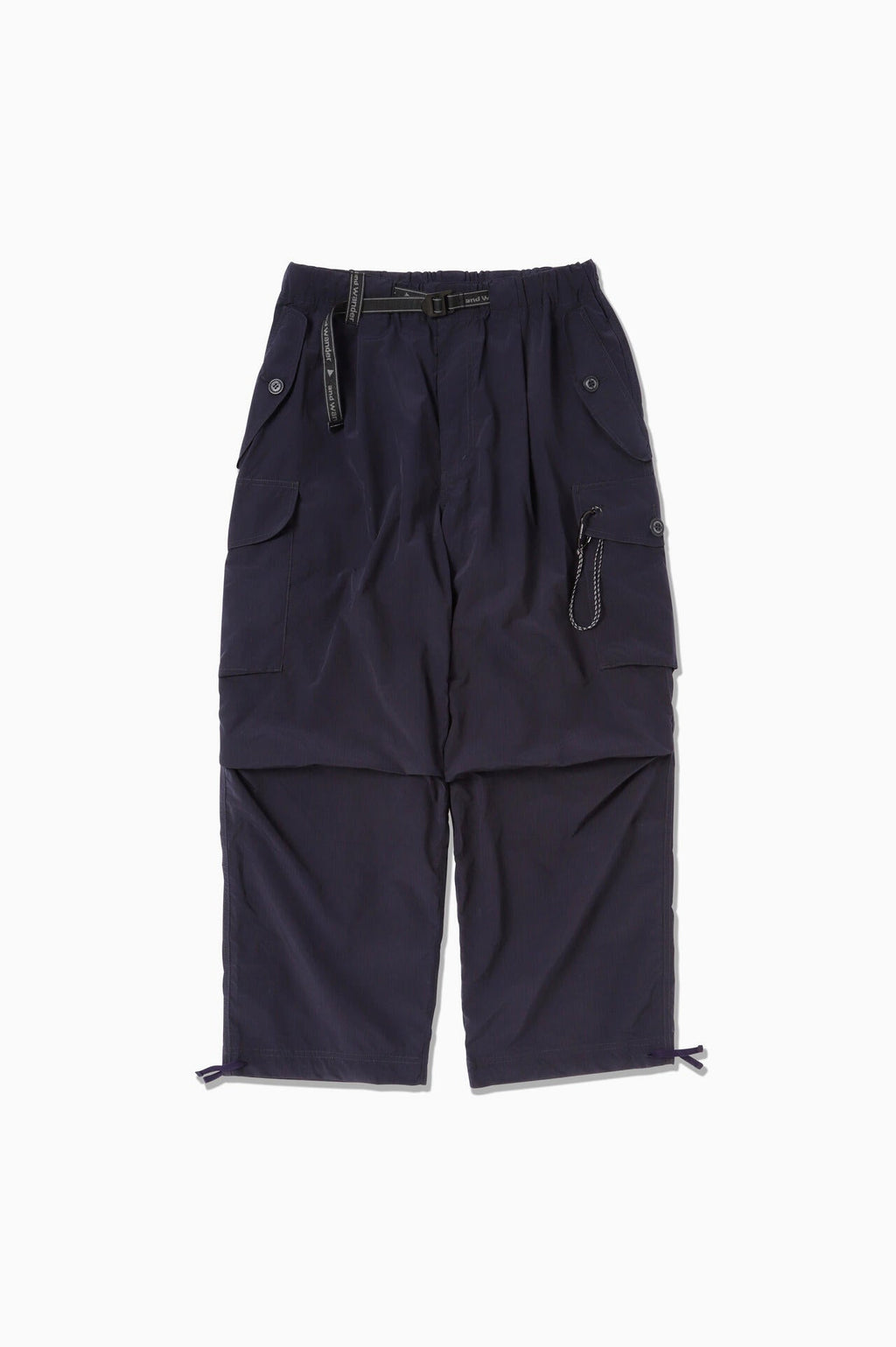 oversized cargo pants - navy