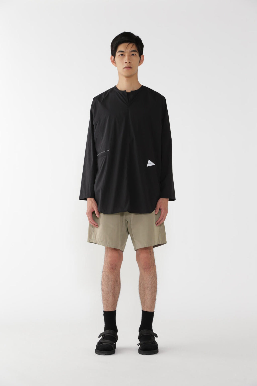 high count cloth short pants (M)