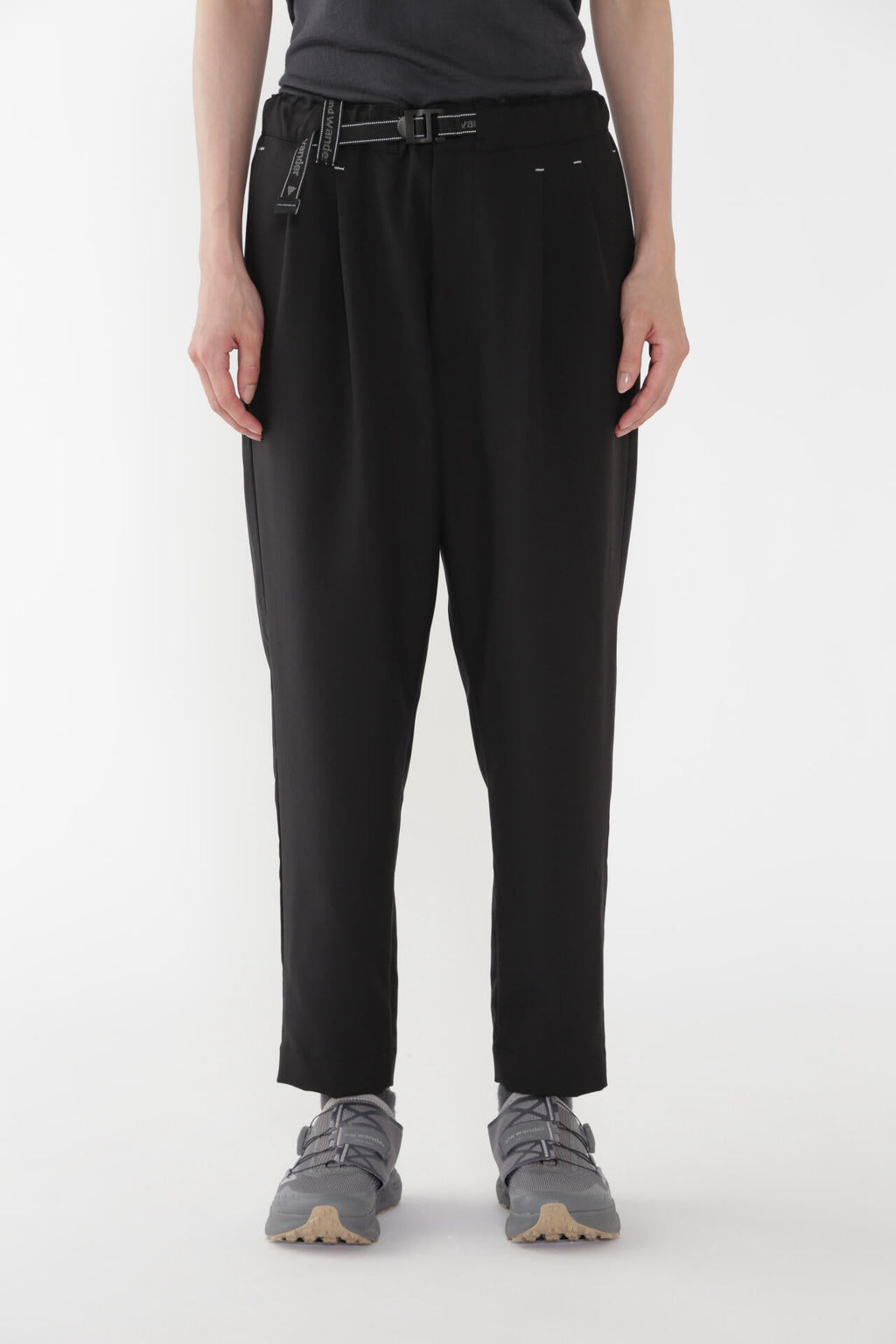 PE melange twill pants