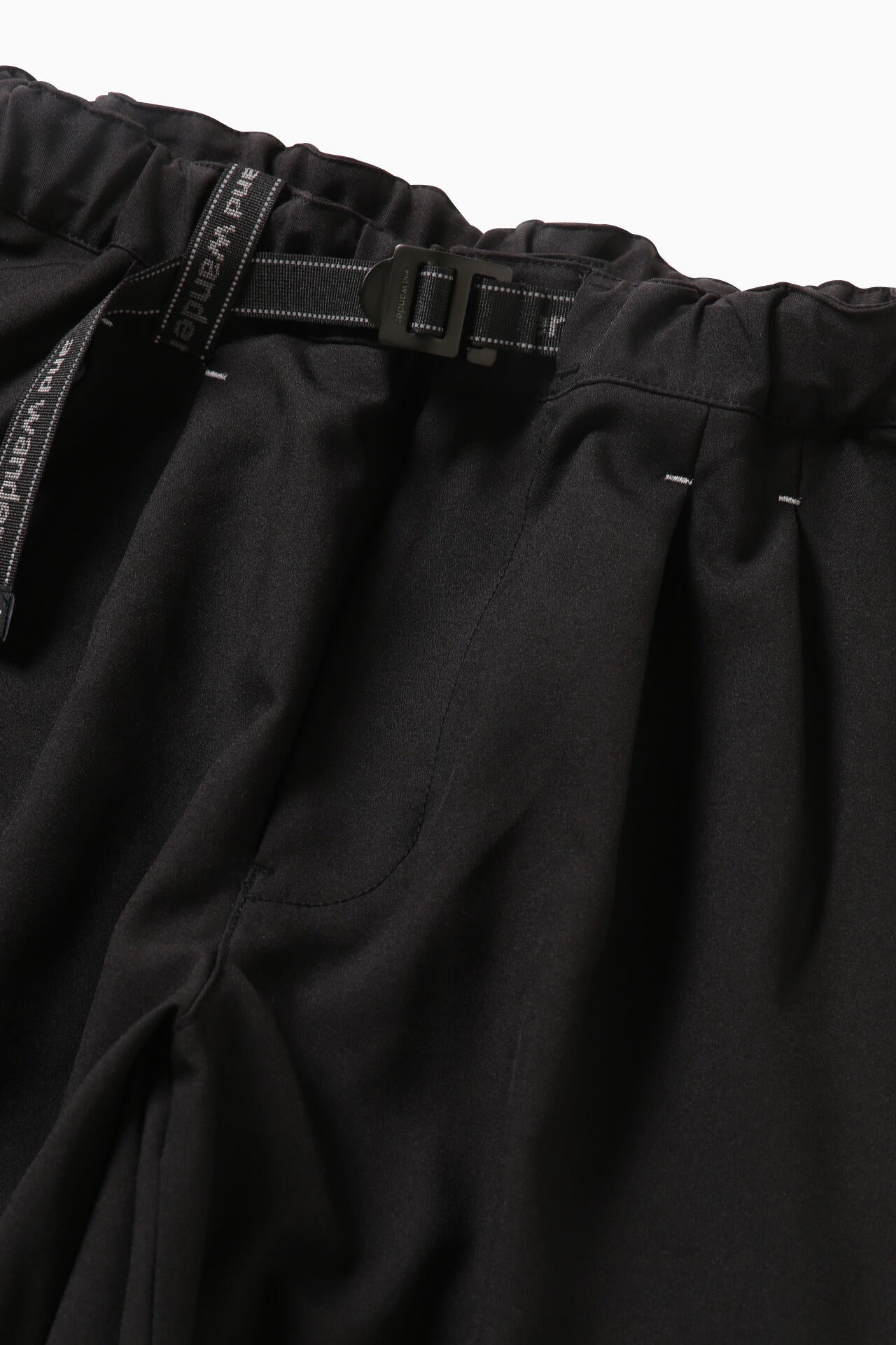 PE melange twill pants