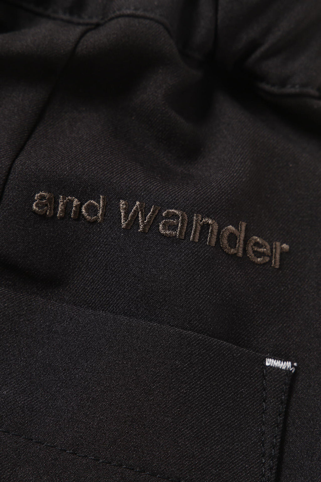 PE melange twill pants