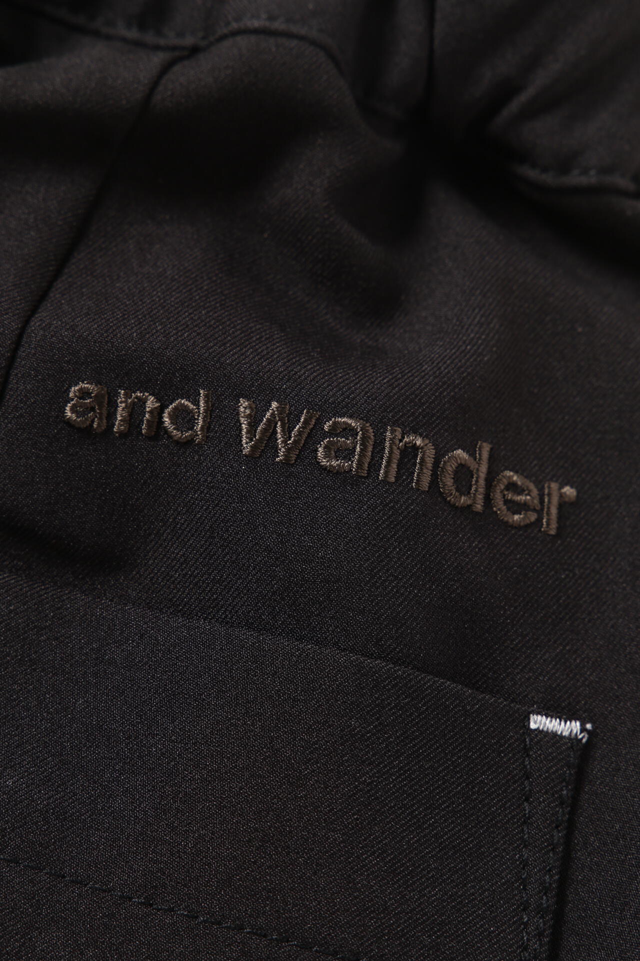 PE melange twill pants