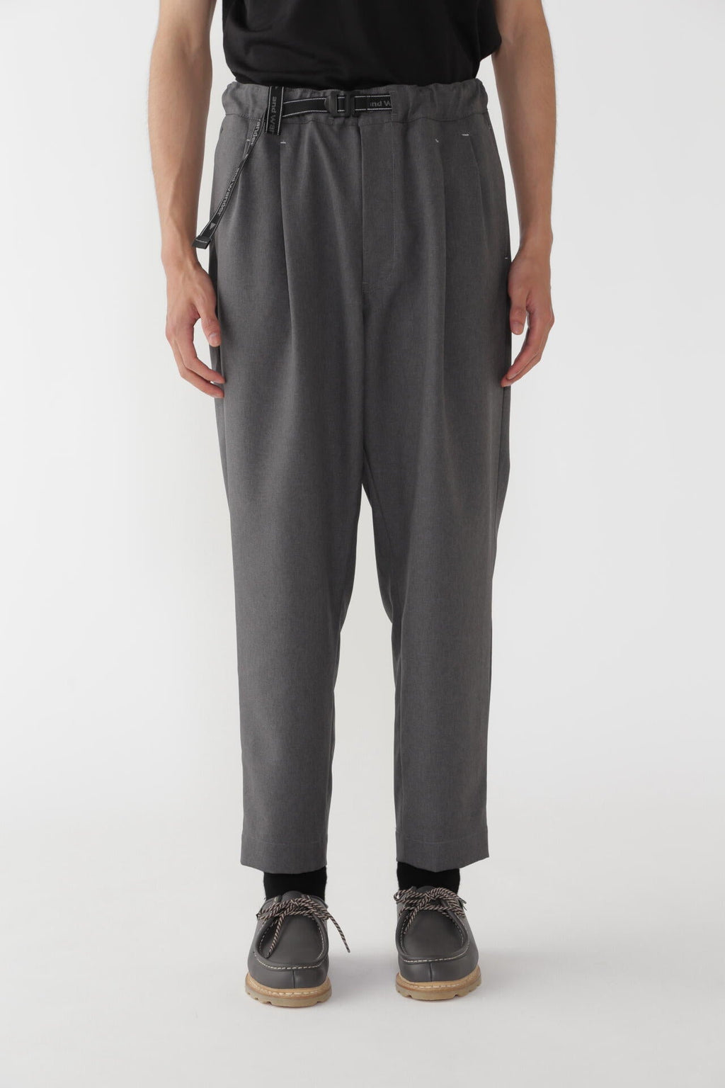 PE melange twill pants