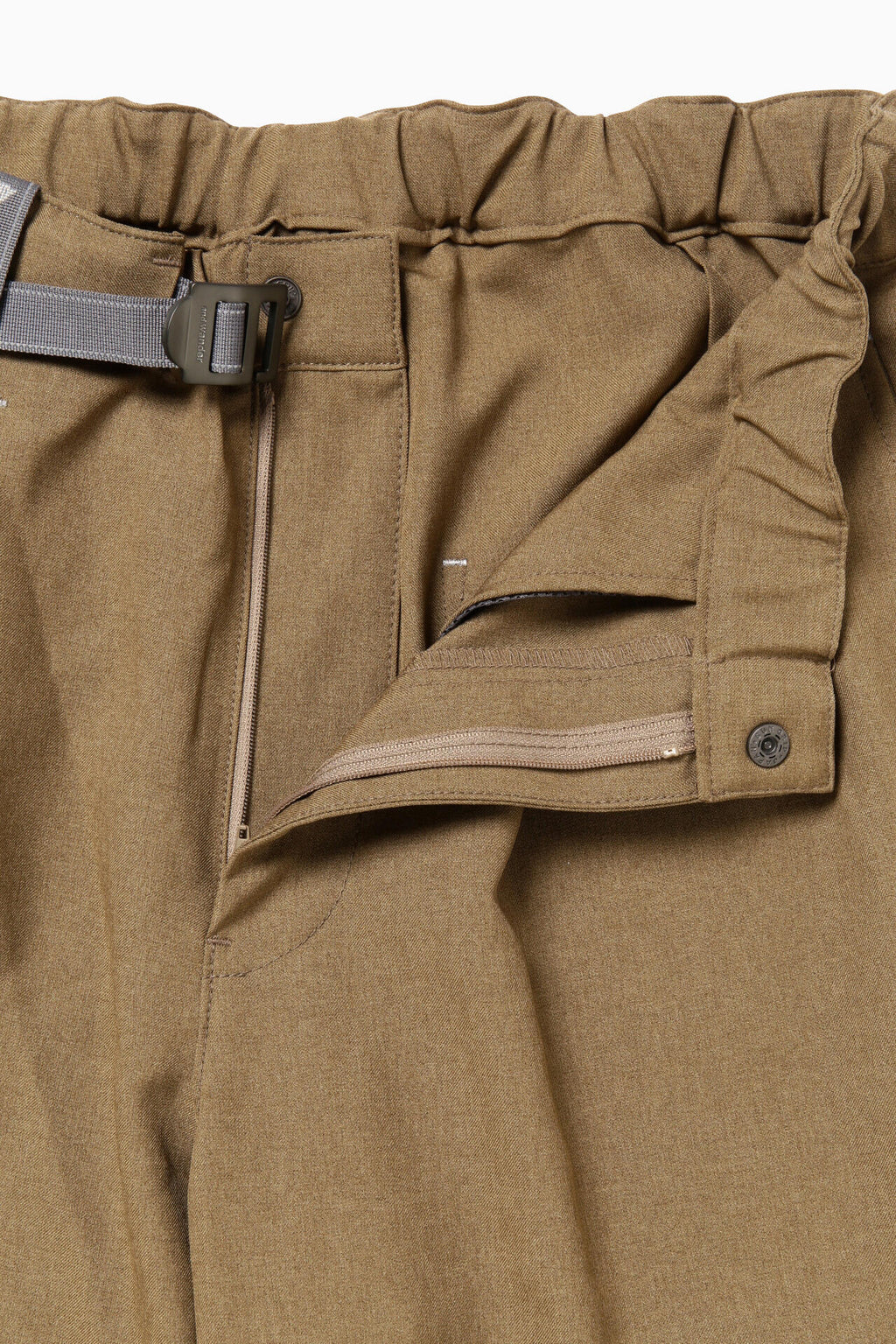 PE melange twill pants