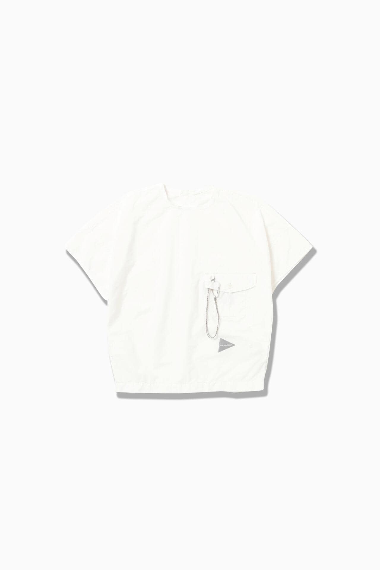 CORDURA typewriter SS pullover (W) - white