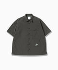 UV cut stretch SS shirt - d.gray