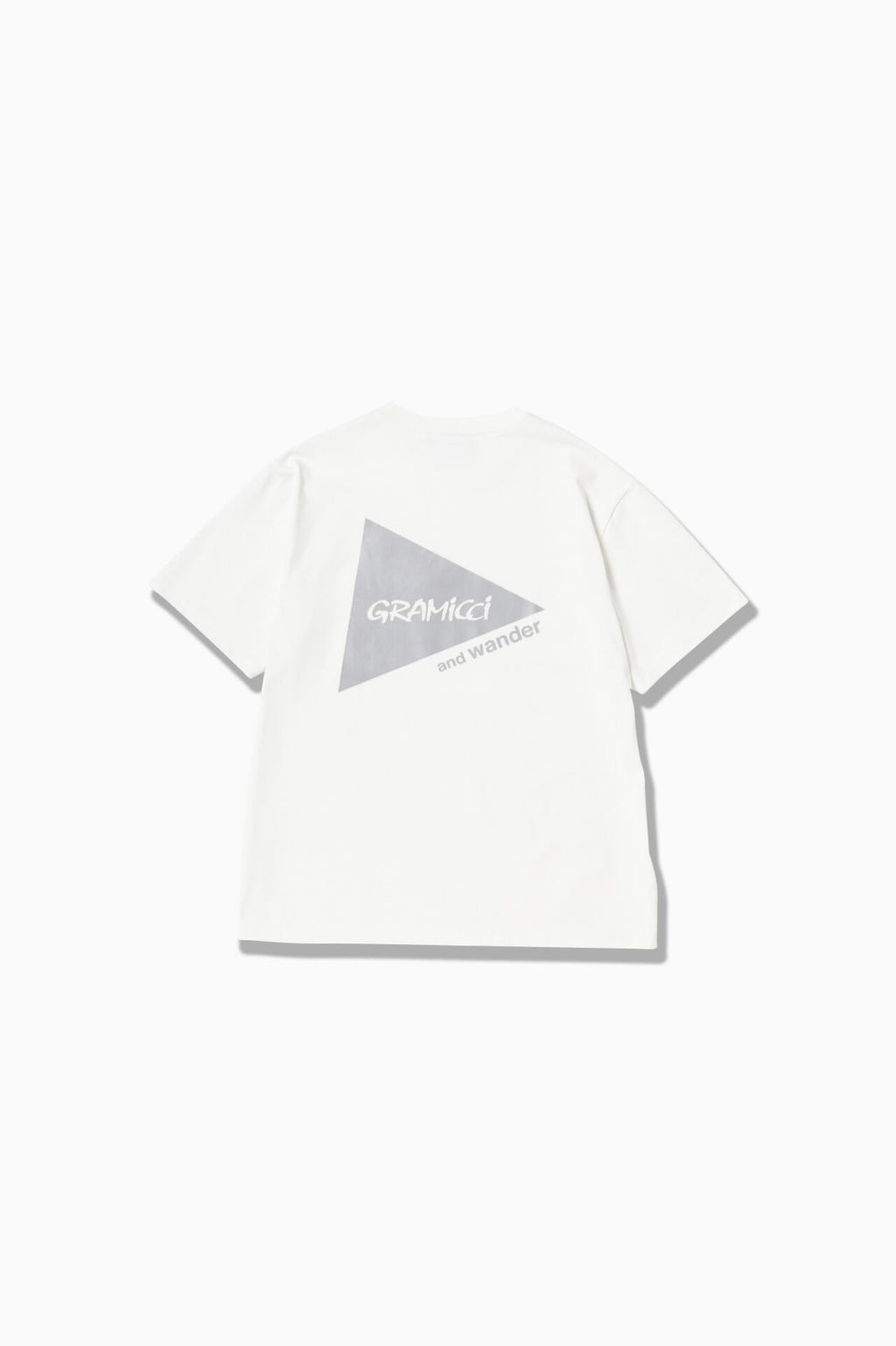 GRAMICCI × and wander backprint tee
