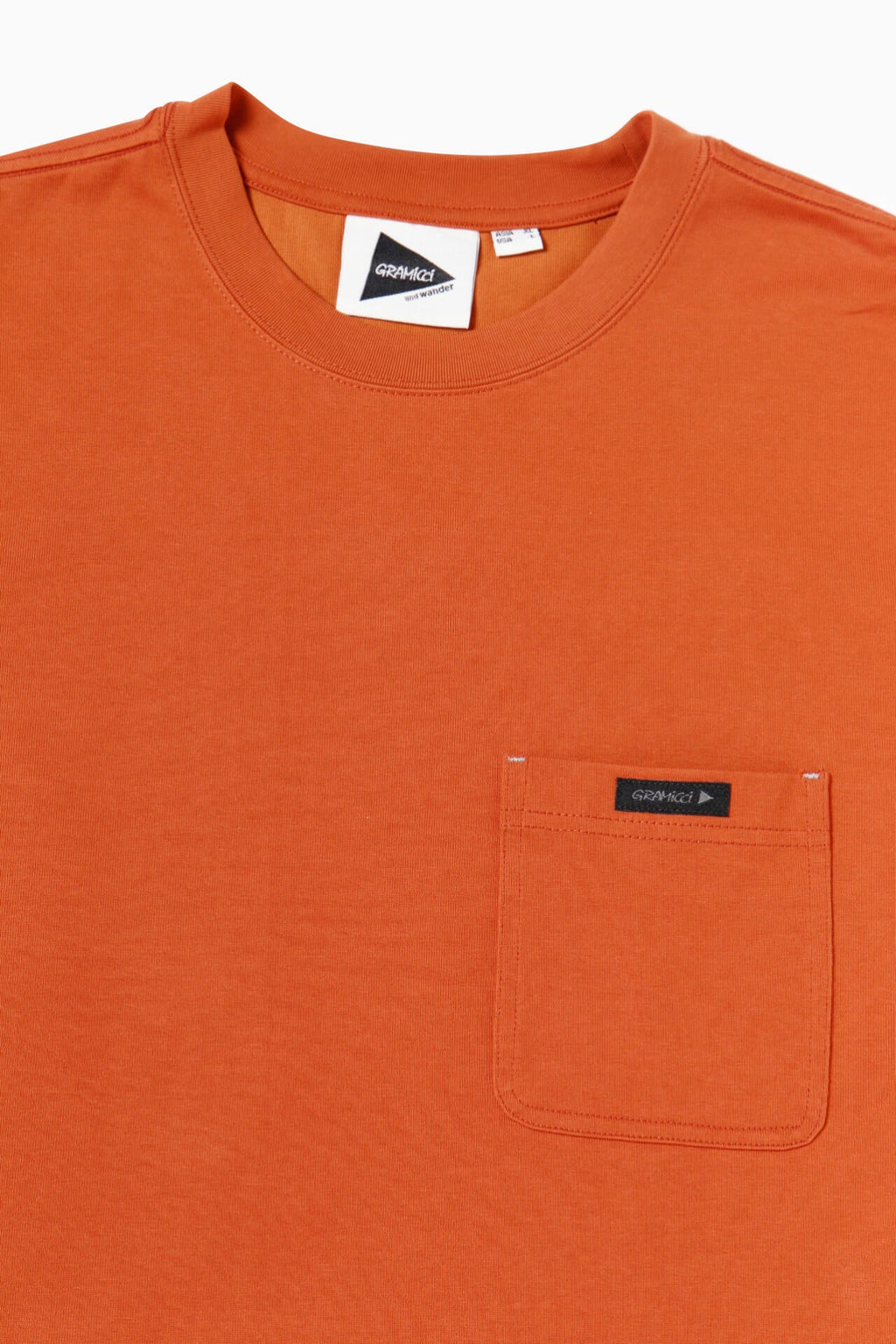 GRAMICCI × and wander backprint tee