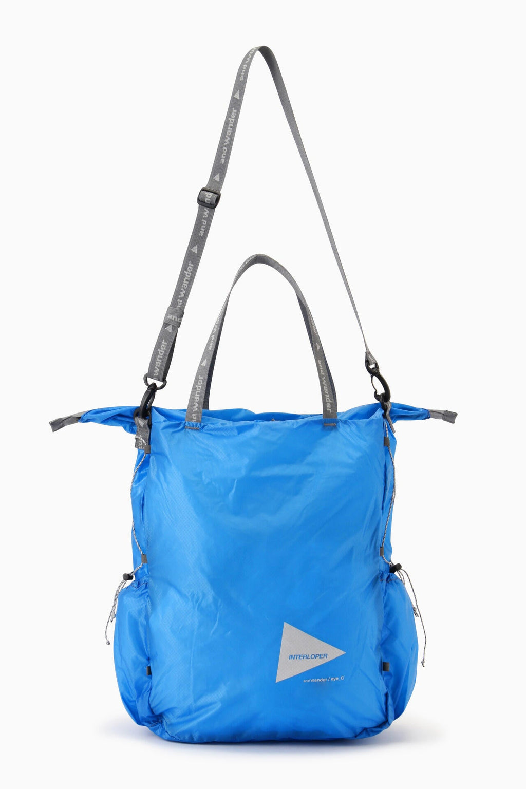 eye_C magazine x and wander sil tote bag - l.blue