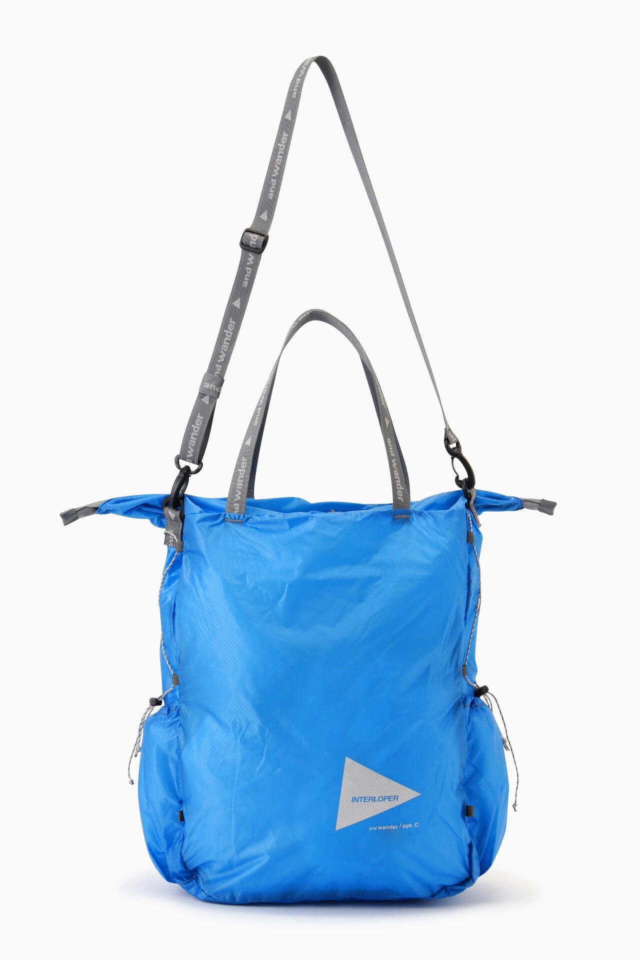 eye_C magazine x and wander sil tote bag - l.blue