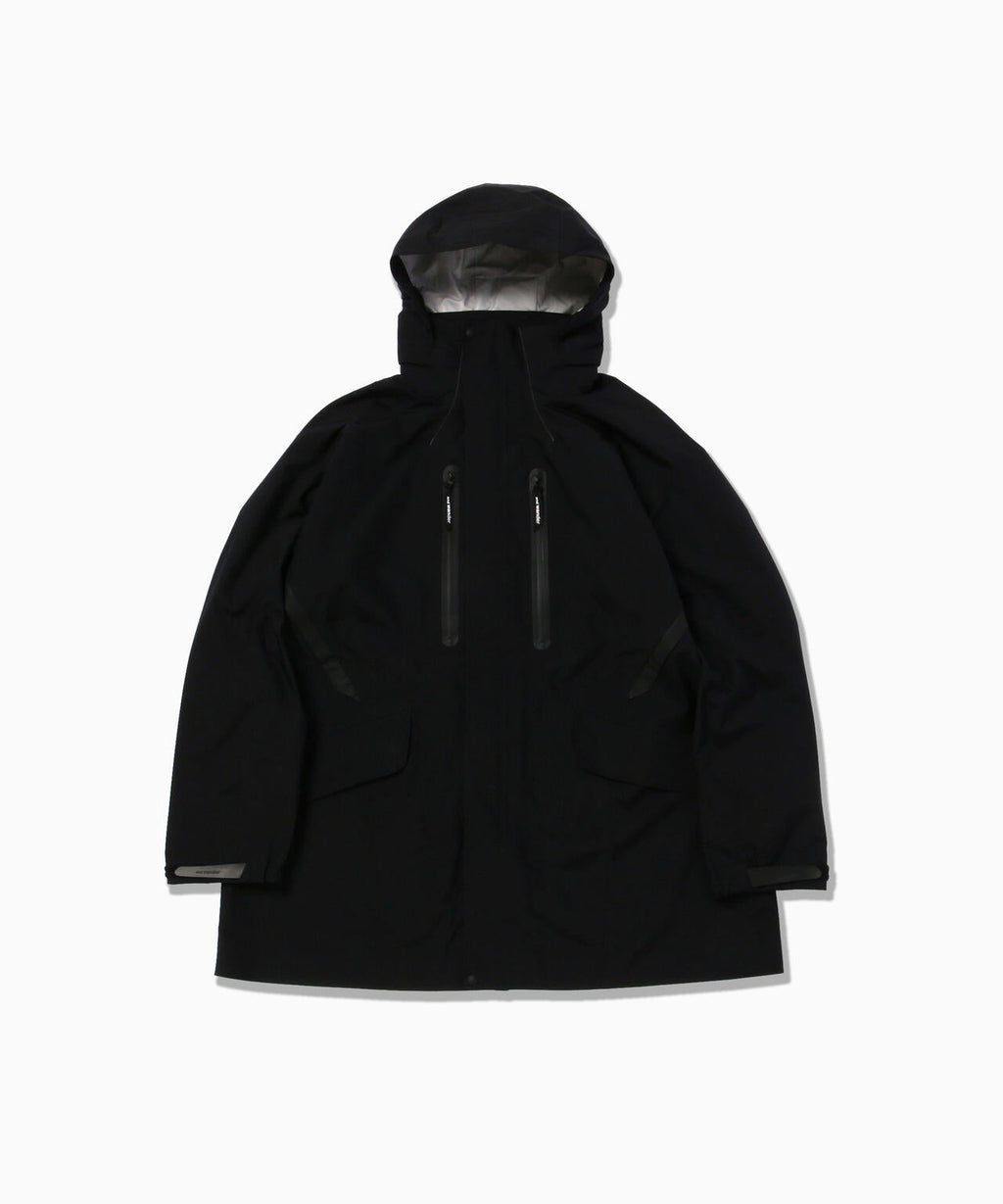 rain proof coat - black