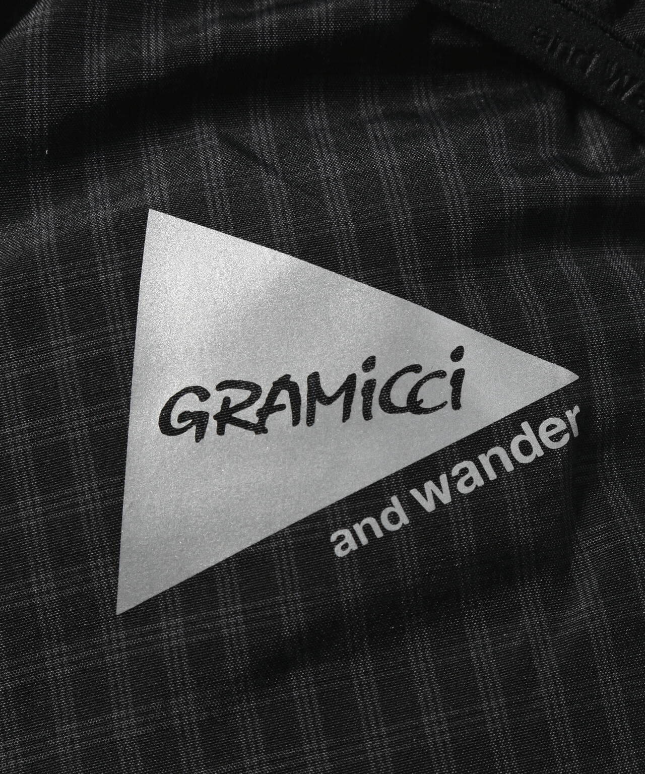 GRAMICCI × and wander wool check down vest