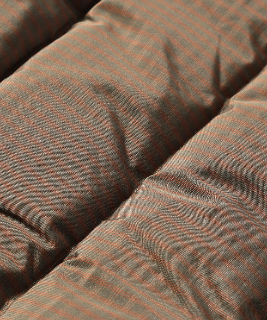 GRAMICCI × and wander wool check down vest