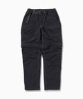 NY taffeta hiker 2way pants - black