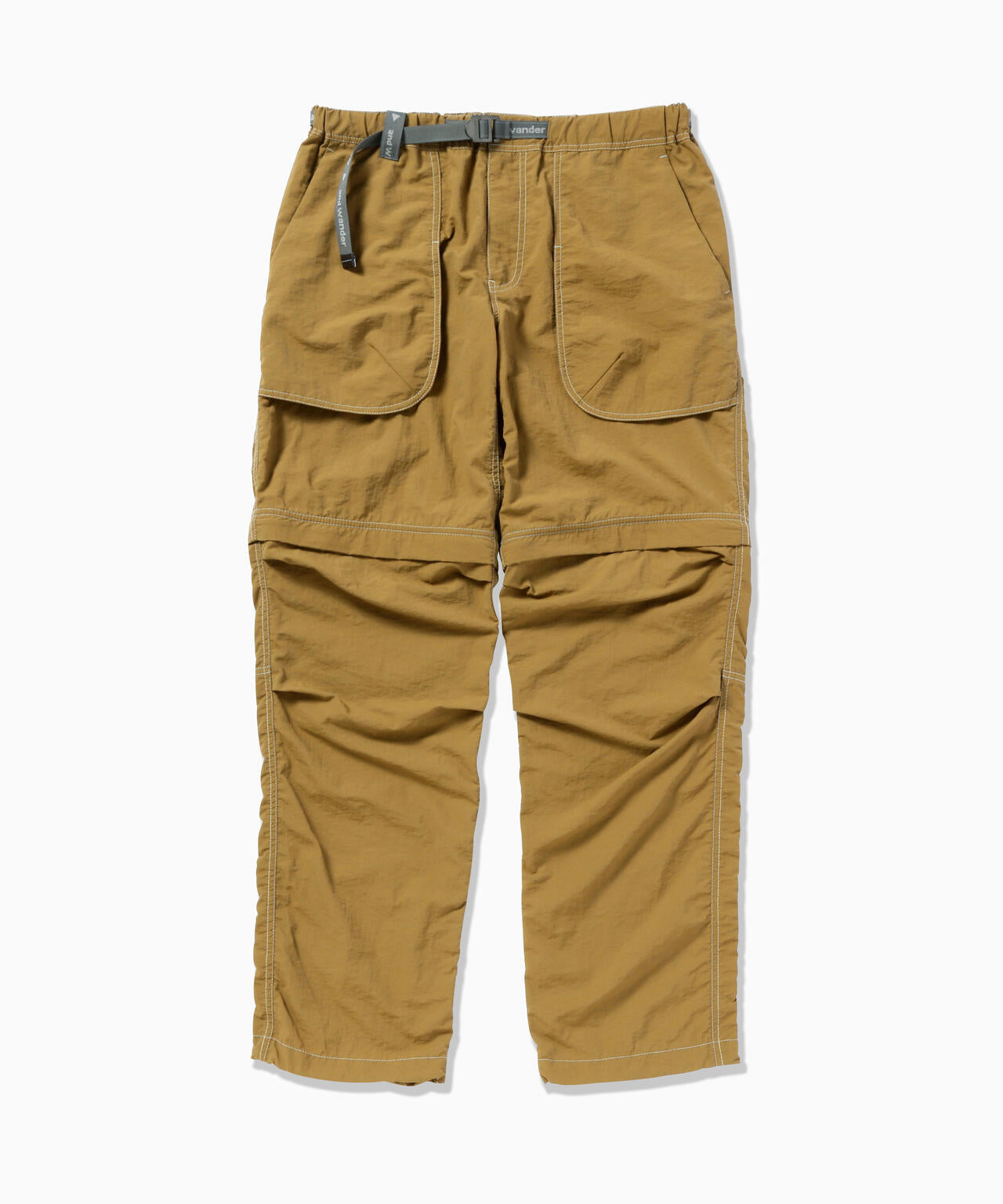 NY taffeta hiker 2way pants - beige