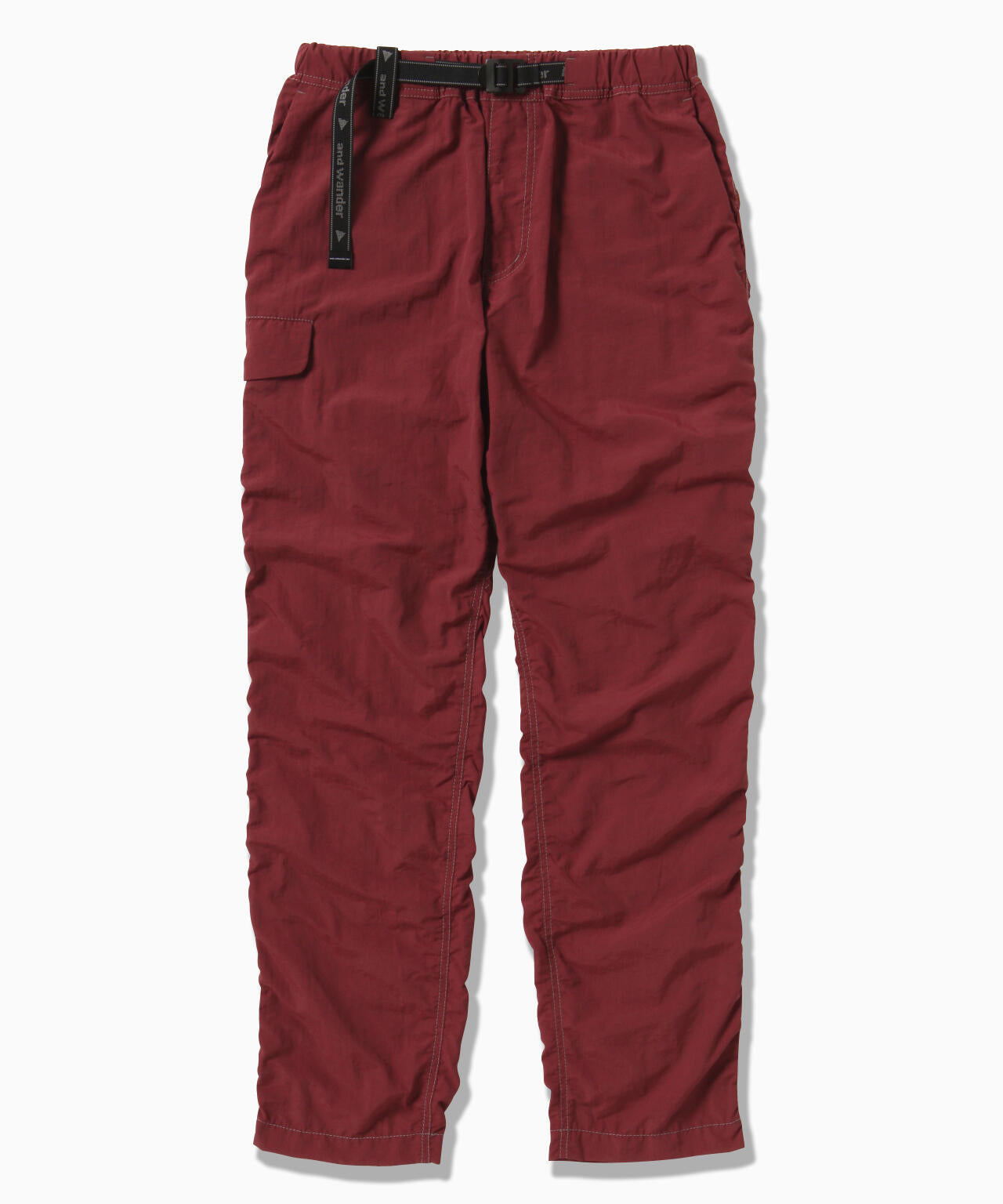 NY taffeta hiker pants - red