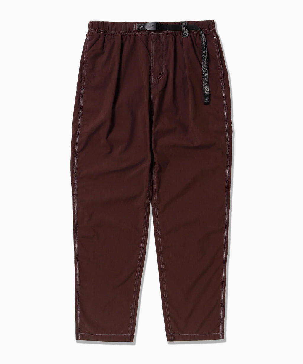 GRAMICCI × and wander C/N climbing pant - bordeaux