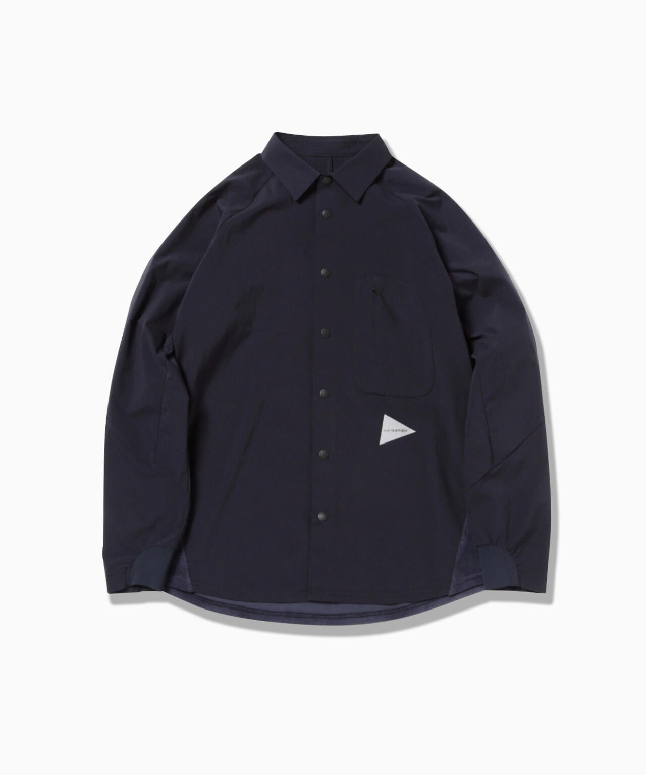fleece base LS shirt - navy