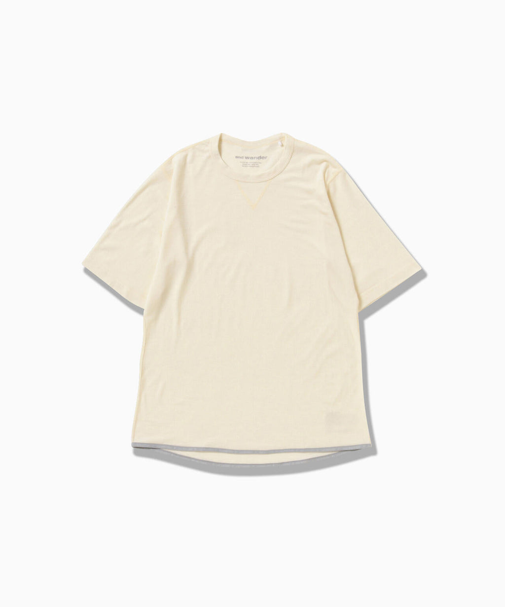 merino base SS T - off white