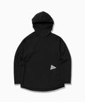 dry jersey LS hoodie - black