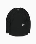 dry jersey raglan LS T - black