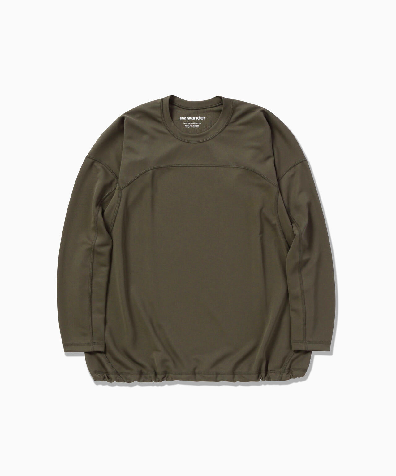 dry jersey  LS T (W) - khaki