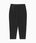 light w cloth pants - black