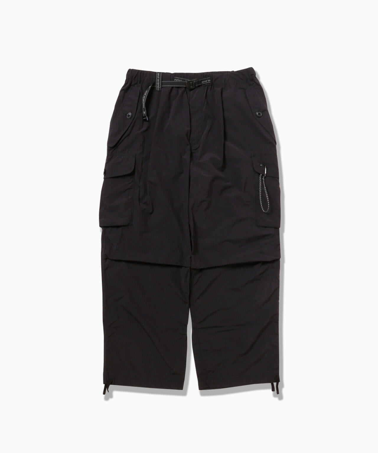 oversized cargo pants - black