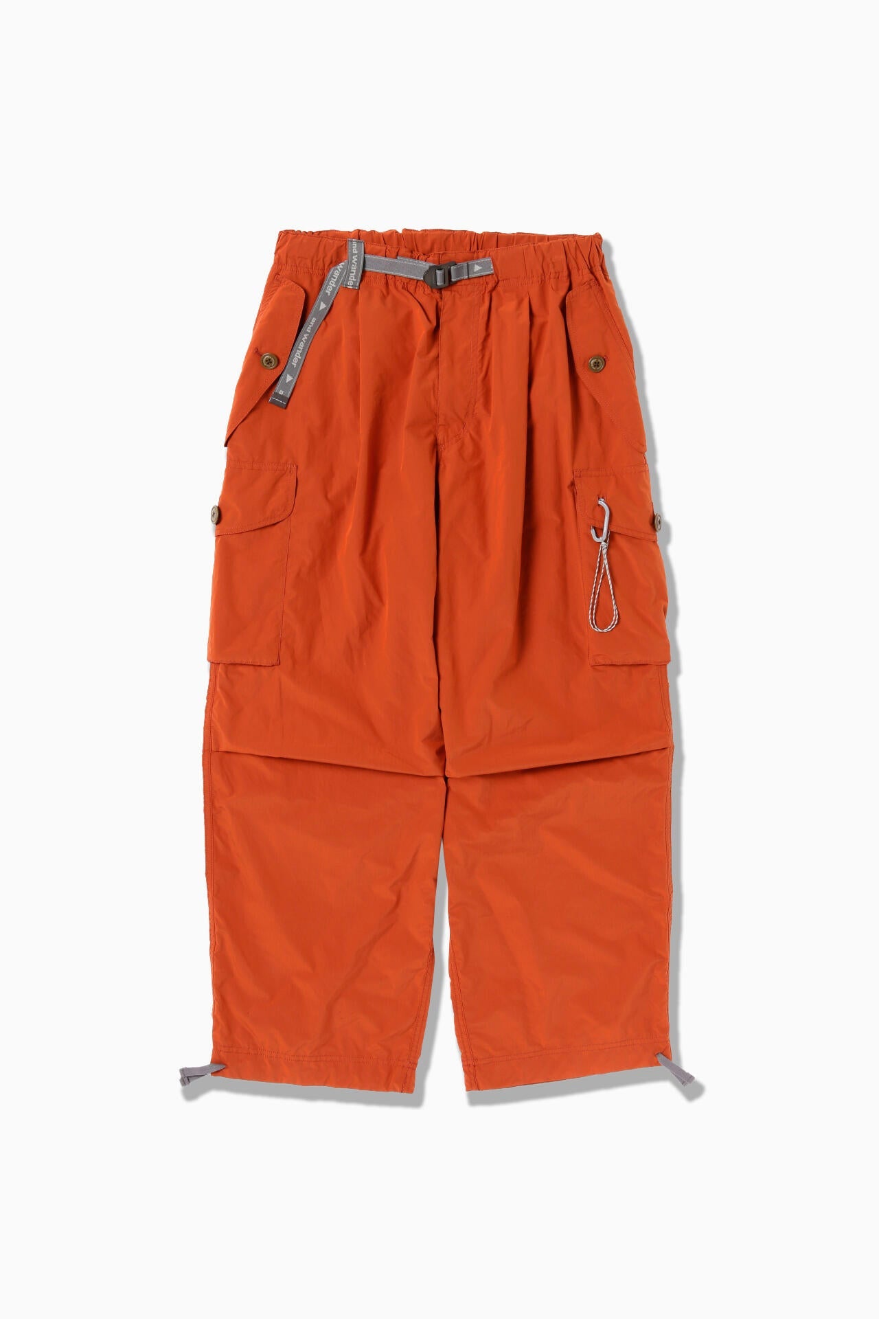oversized cargo pants - red