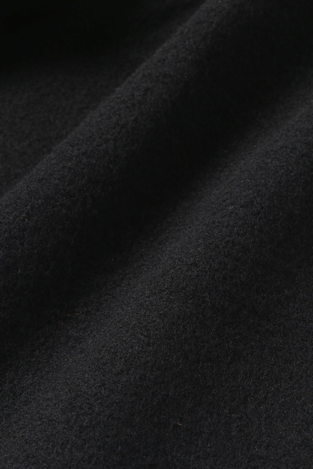 wool shaggy jacket long