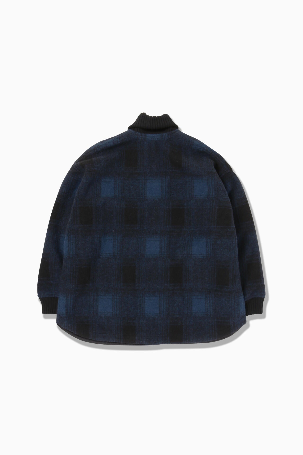 wool shaggy jacket long