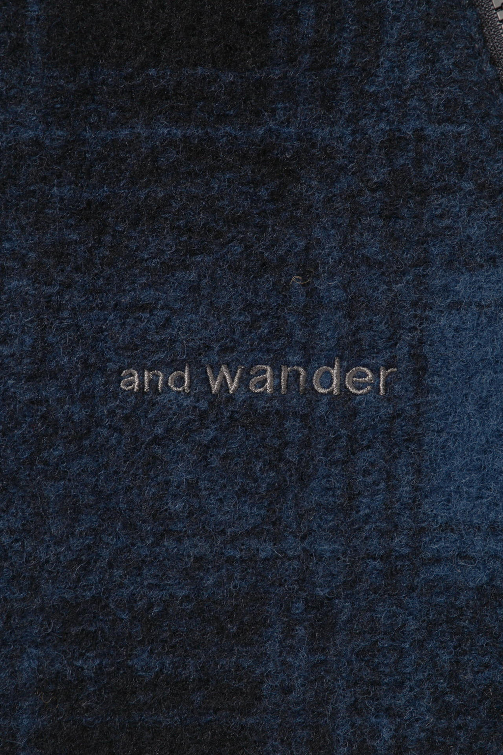 wool shaggy jacket long