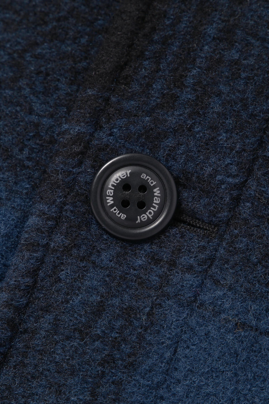 wool shaggy jacket long