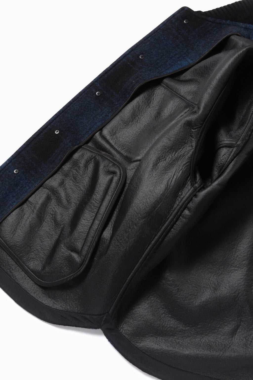 wool shaggy jacket long