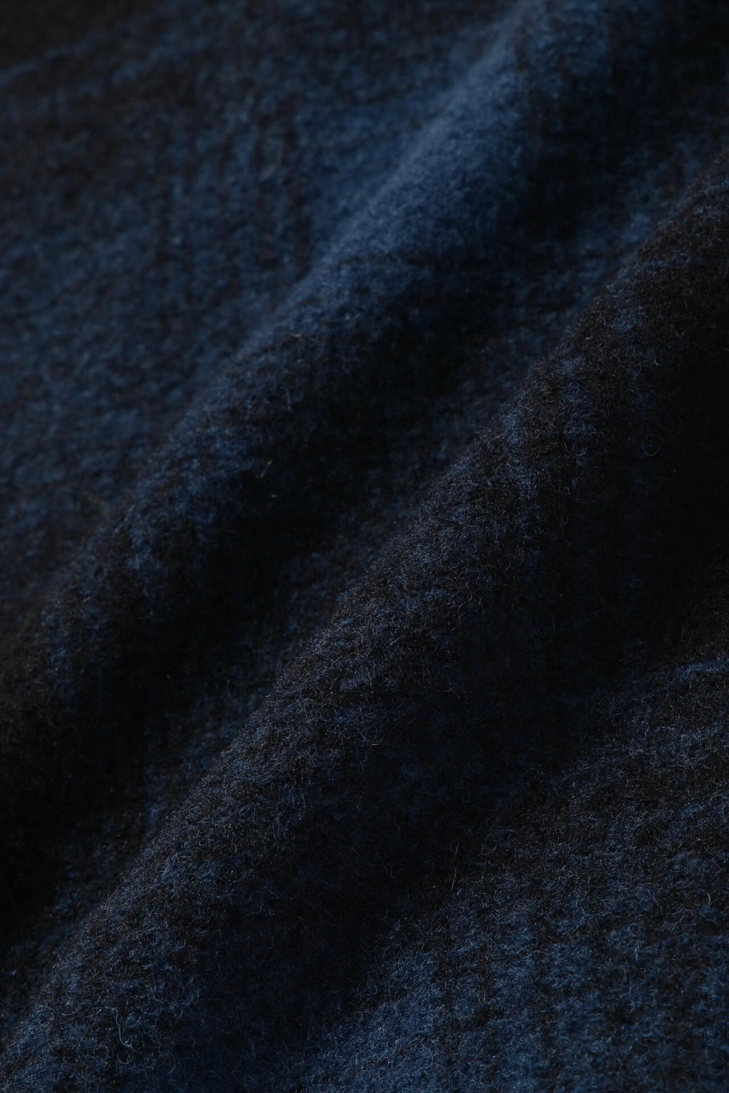 wool shaggy jacket long