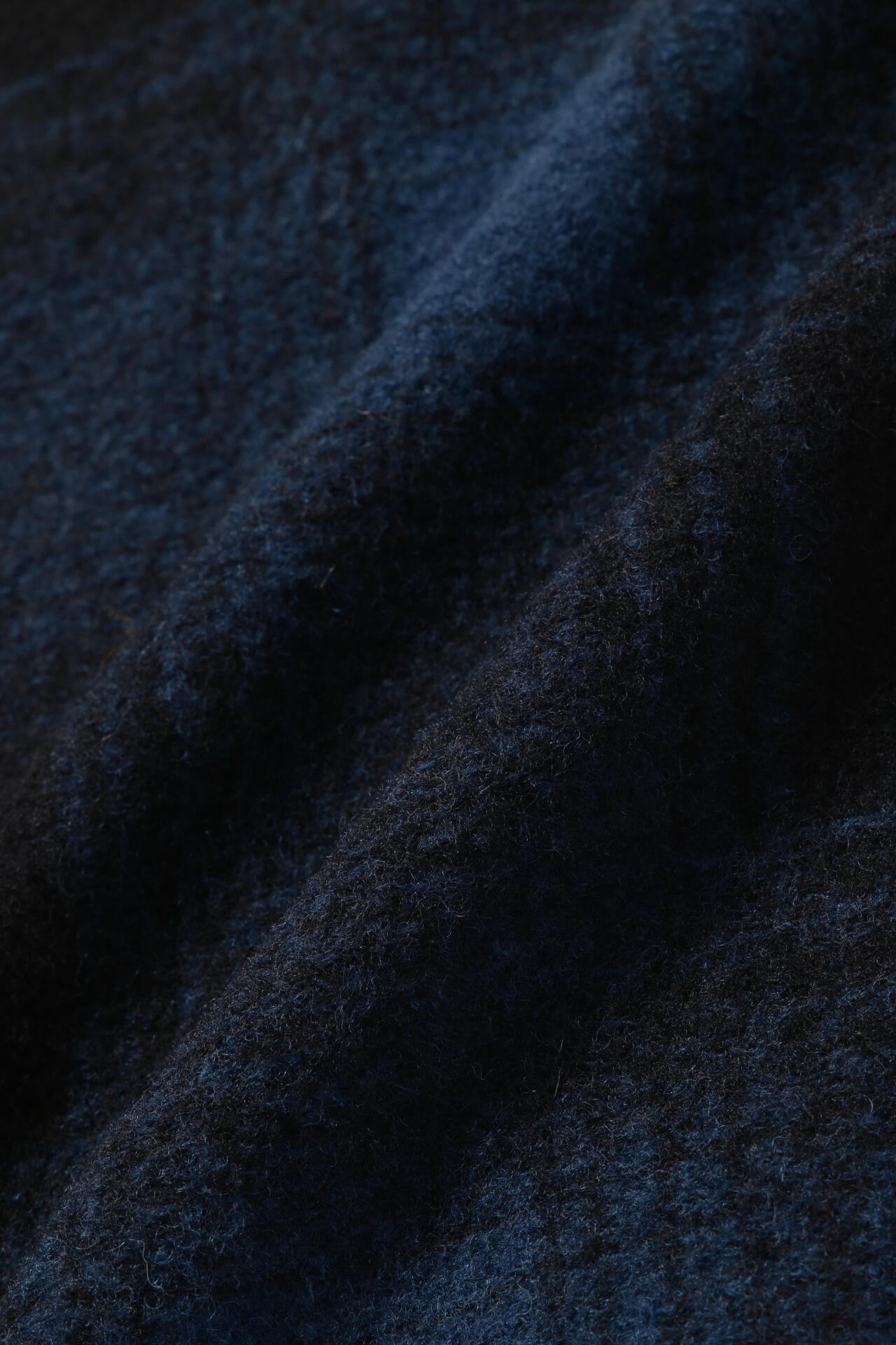 wool shaggy jacket long